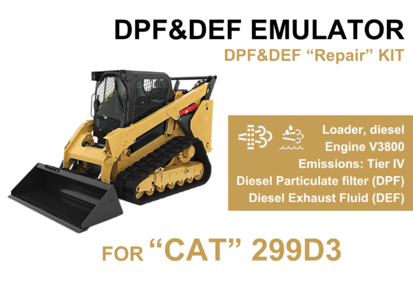 DPF&DEF repair KIT For "CAT 299D3" Loader