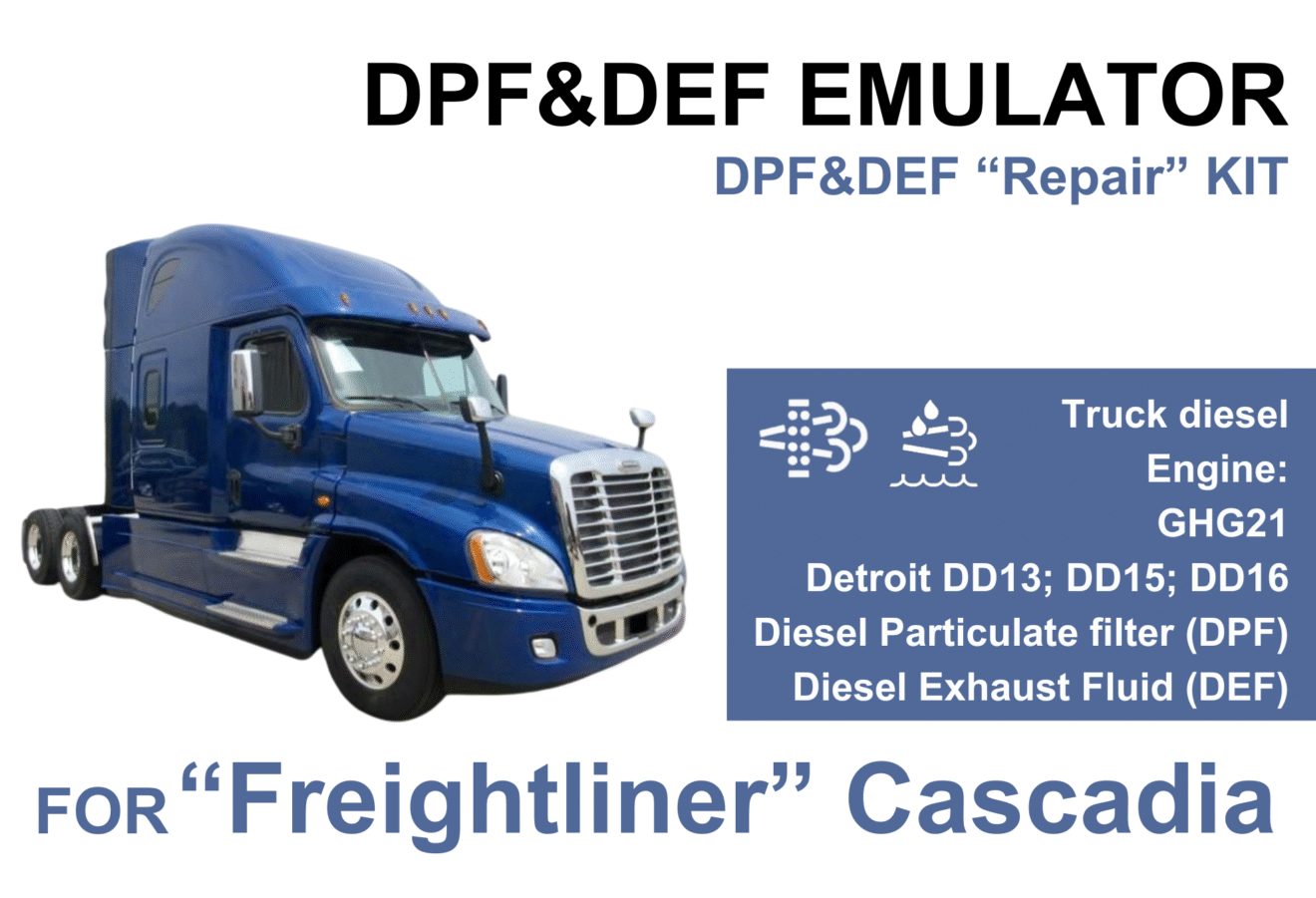 Freightliner Def Control Module DPF&DEF “Repair” Kit for “Freightliner” Cascadia GHG21 – DPF emulators