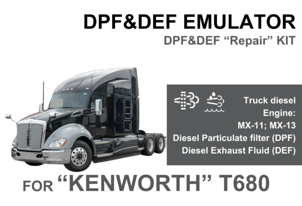 DPF, DEF & SCR Fix Kit – Emulator for Kenworth T680