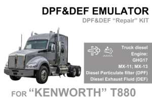 DPF/DEF "Repair Kit" MX-11/MX13 for "Kenworth" T880 GHG17