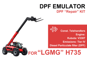 DPF "Repair" Kit for LGMG H735 Telehandler
