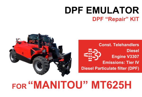 DPF repair KIT For "MANITOU MT625H" Telehandler