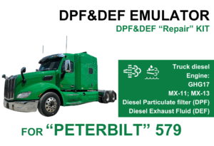 DPF DEF SCR Fix Kit for "Peterbilt" 579 with PACCAR MX-11 & MX-13 GHG17