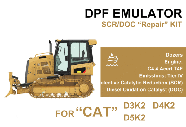 SCR / DOC Delete Kit – CAT C4.4 ACERT Tier 4F - Image 7