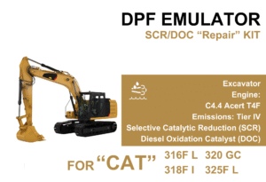SCR / DOC Delete Kit – CAT C4.4 ACERT Tier 4F