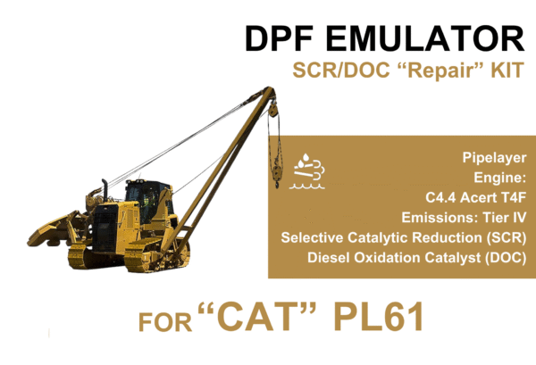 SCR / DOC Delete Kit – CAT C4.4 ACERT Tier 4F - Image 4