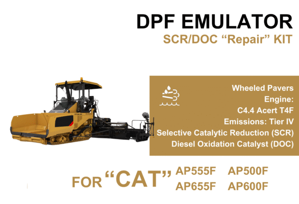SCR / DOC Delete Kit – CAT C4.4 ACERT Tier 4F - Image 2