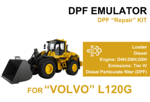 DPF Delete Kit for "Volvo" L120G Wheel Loader