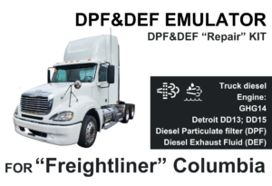 DPF&DEF "Repair" Kit for "Freightliner" Columbia GHG14