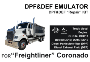 DPF&DEF "Repair" Kit for "Freightliner" Coronado GHG14/GHG17