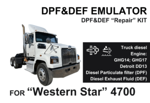 DPF&DEF "Repair" Kit for "Western Star" 4700 GHG14/GHG17