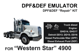 DPF&DEF "Repair" Kit for "Western Star" 4900 Detroit GHG14/GHG17