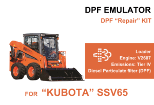 DPF "Repair" Kit for "Kubota" SSV65