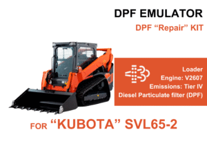 DPF "Repair" Kit for "Kubota" SVL65