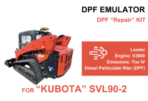 DPF "Delete/Repair" Kit for "Kubota" SVL90
